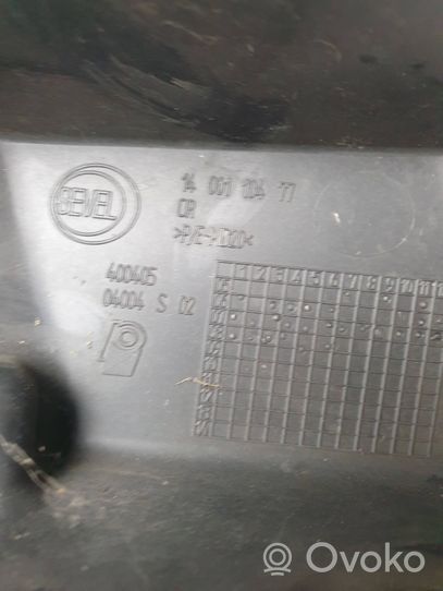 Toyota Proace Support de radiateur sur cadre face avant 1400110477