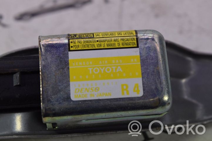 Toyota Prius (XW20) Sensor impacto/accidente para activar Airbag 8983347030