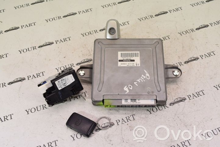 Toyota Prius (XW20) Kit centralina motore ECU e serratura 8996147130