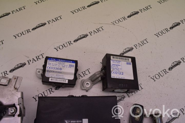 Daihatsu Trevis Kit centralina motore ECU e serratura 