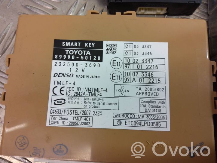 Lexus LS 460 - 600H Komputer / Sterownik ECU i komplet kluczy 89661-50C80