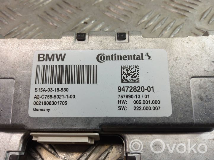 BMW X3 G01 Caméra pare-brise 9472820
