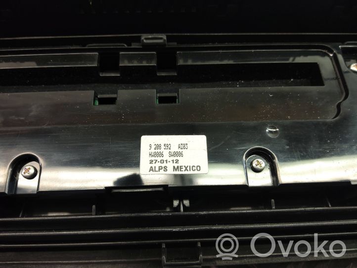 BMW X3 F25 Klimata kontrole / mazā radiatora vadības dekoratīvā apdare 9259616