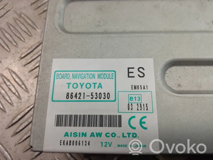 Lexus LS 460 - 600H Moduł / Sterownik GPS 86421-53030