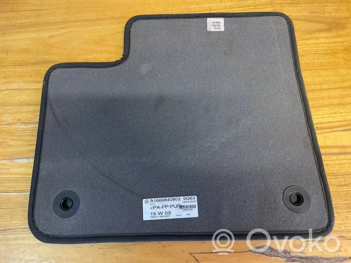 Mercedes-Benz GLE (W166 - C292) Tappetino posteriore A1666840803