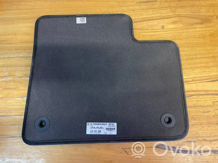 Mercedes-Benz GLE (W166 - C292) Jeu de tapis arrière A1666842603