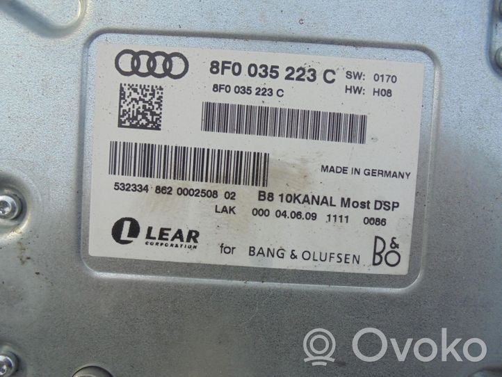 Audi A5 8T 8F Kit système audio 