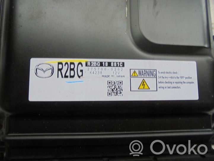 Mazda 6 Unité de commande, module ECU de moteur 