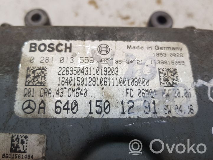 Mercedes-Benz B W245 Sterownik / Moduł ECU A6401501291