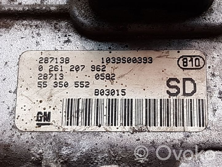 Opel Agila A Sterownik / Moduł ECU 0261207962