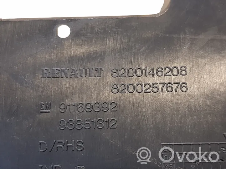 Renault Trafic II (X83) Verkleidung Halterung Laderaumabdeckung Gepäckraumabdeckung 8200146208