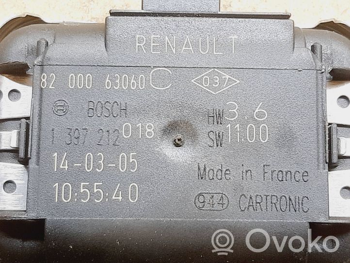 Renault Vel Satis Lietaus daviklis 8200063060