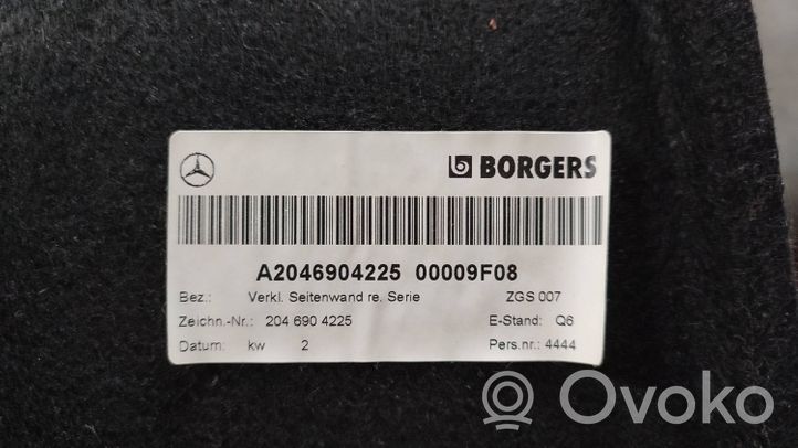 Mercedes-Benz C W204 Šoninis apdailos skydas A2046904225