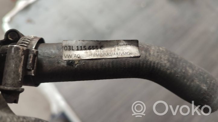 Volkswagen Crafter Turbolader Ölleitung Ölschlauch 03L115655C