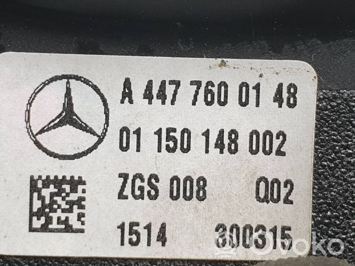 Mercedes-Benz Vito Viano W447 Klamka wewnętrzna drzwi bocznych / przesuwnych A4477600148