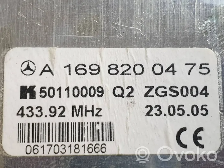 Mercedes-Benz B W245 Amplificador de antena aérea A1698200475