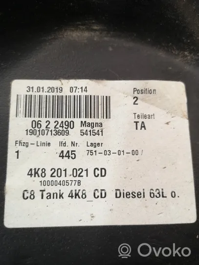 Audi A7 S7 4K8 Fuel tank 4K8201021CD