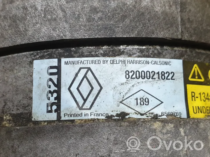 Renault Trafic II (X83) Compressore aria condizionata (A/C) (pompa) 8200021822