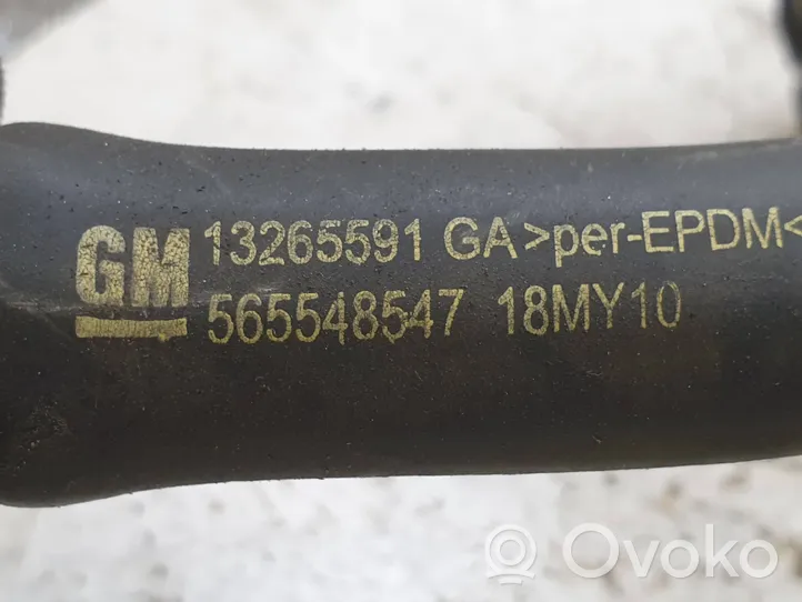 Opel Meriva B Przewód / Wąż chłodnicy 13265591