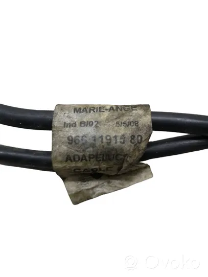 Citroen Berlingo Negative earth cable (battery) 9661191580