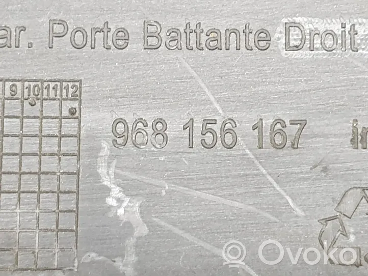 Citroen Berlingo Panneau, garniture de coffre latérale 968156167