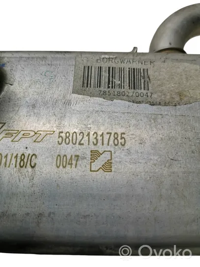 Fiat Ducato EGR valve cooler 5802131785