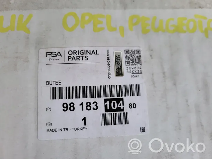 Peugeot 508 Clutch slave cylinder 9818310480