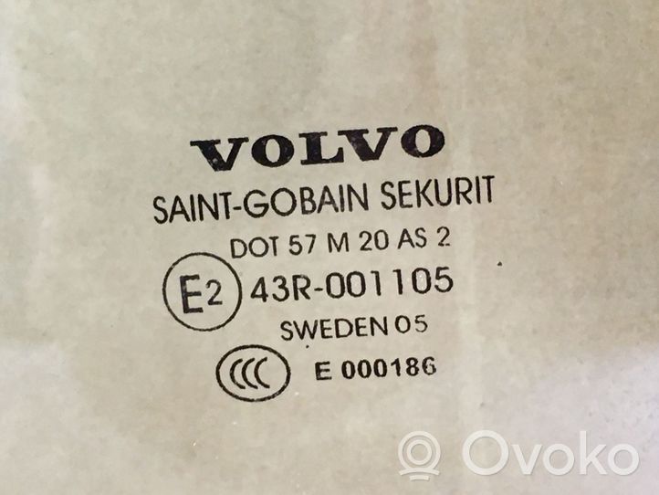 Volvo S80 Rear door window glass DOT57M20AS2