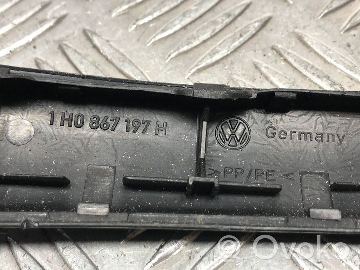 Volkswagen Golf III Front door interior handle trim 1H0867197H