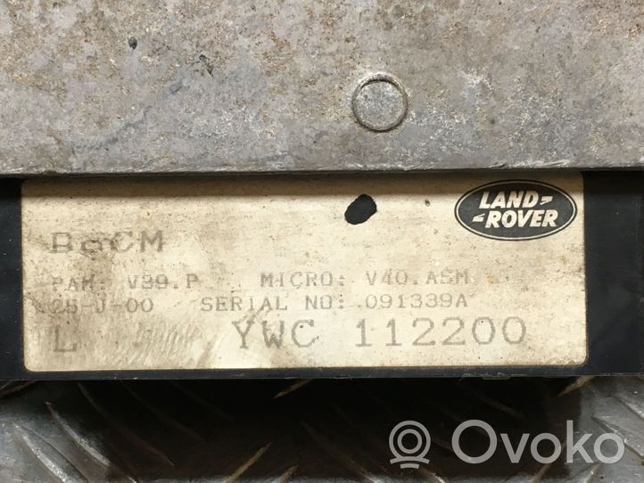Land Rover Range Rover P38A Saugiklių dėžė (komplektas) YWC112200