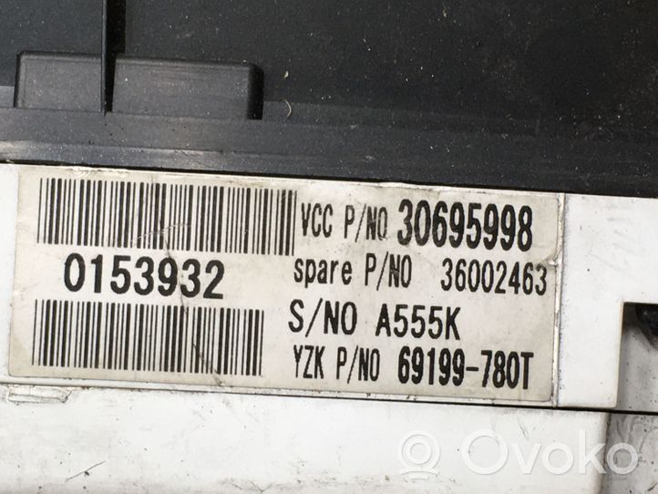 Volvo S40 Compteur de vitesse tableau de bord 30695998