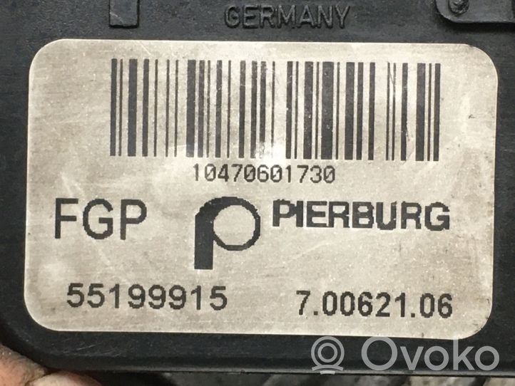 Opel Vectra C Intake manifold valve actuator/motor 55199915