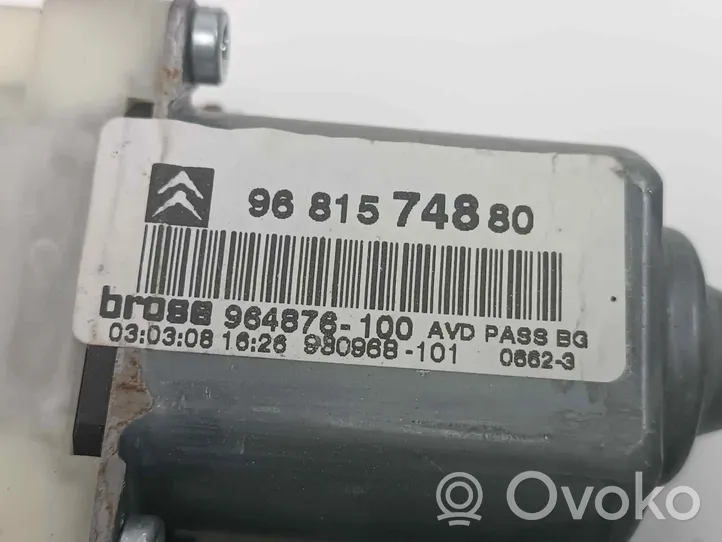 Citroen C4 I El. lango pakėlimo mechanizmas be varikliuko 9681574880