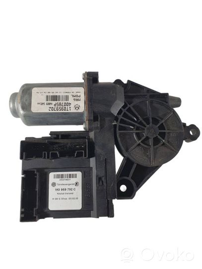 Volkswagen Touran I Front door window regulator motor 1K0959792C