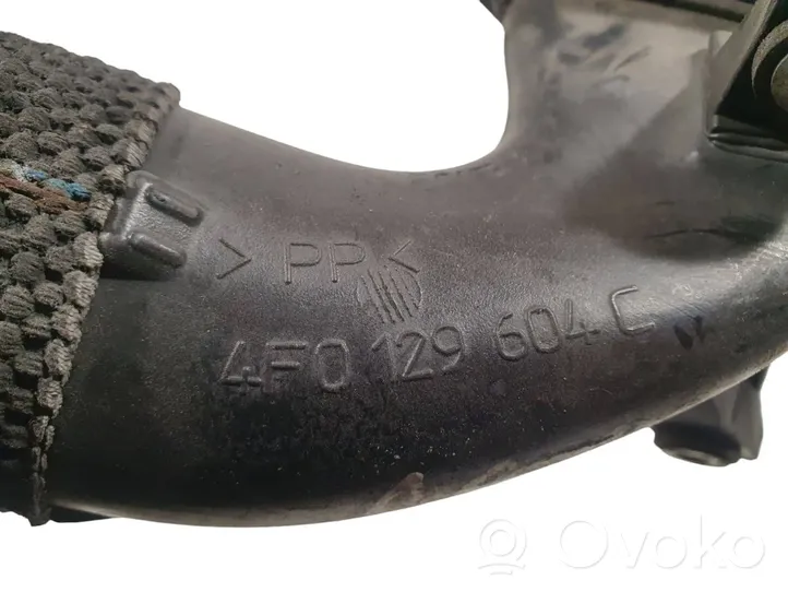 Audi A6 S6 C6 4F Parte del condotto di aspirazione dell'aria 4F0129604C