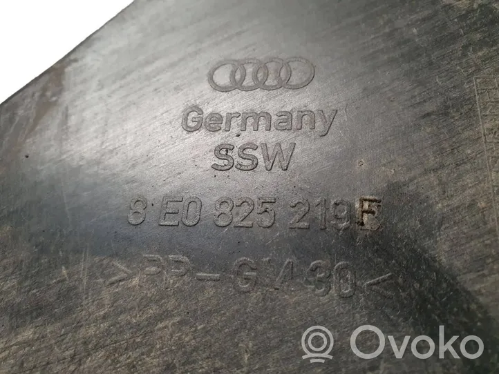 Audi A4 S4 B6 8E 8H Couvre soubassement arrière 8E0825219F