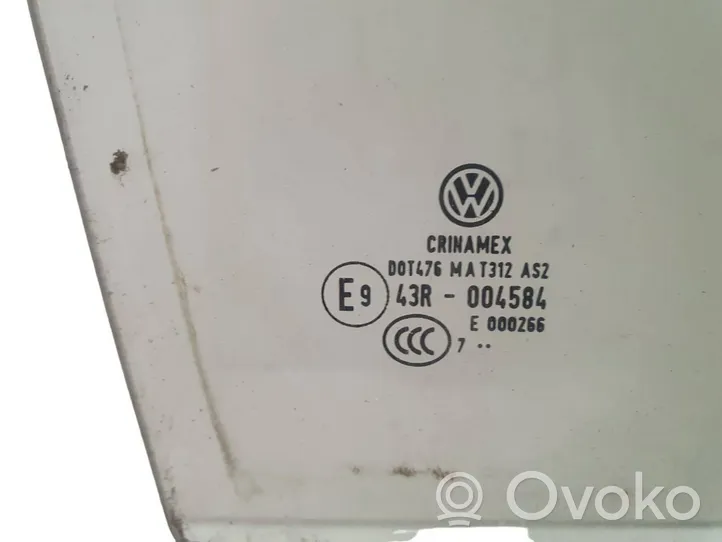 Volkswagen Golf V aizmugurējo durvju stikls 43R004584