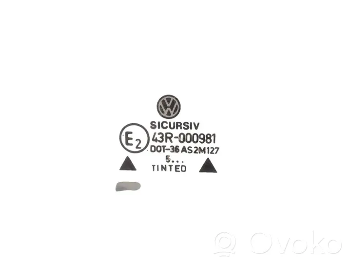 Volkswagen PASSAT B4 Szyba drzwi tylnych 43R000981