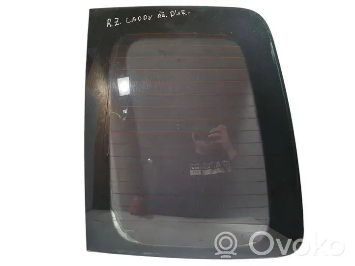 Volkswagen Caddy Rear windscreen/windshield window 43R00048