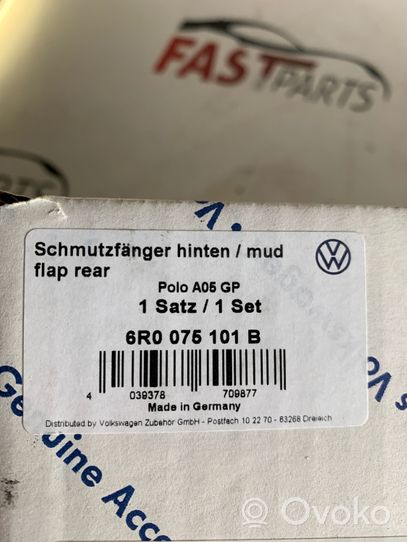 Volkswagen Polo V 6R Rear mudguard 6R0075101B