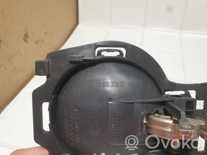 Citroen C3 Klamka wewnętrzna drzwi przednich 9680637377