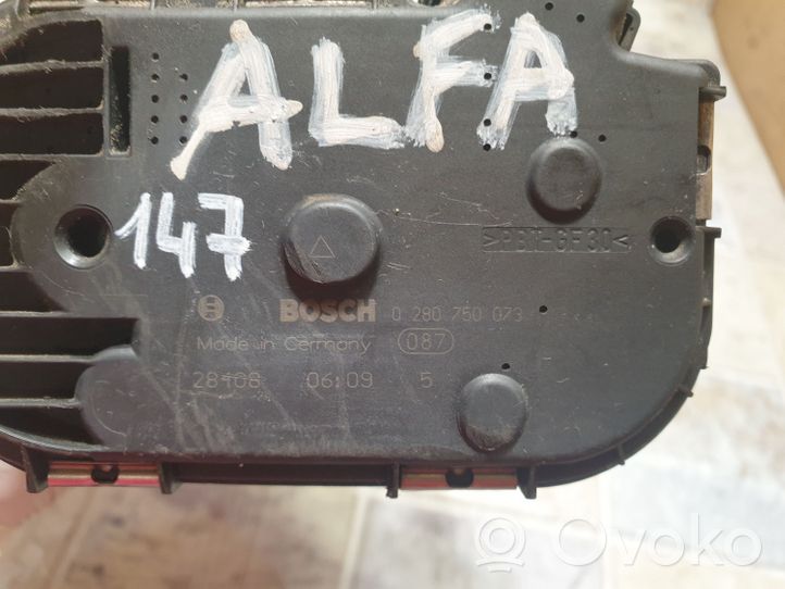 Alfa Romeo 147 Clapet d'étranglement 0280750073