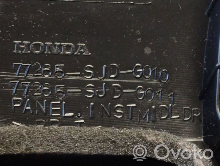 Honda FR-V Ilmastointi-/lämmityslaitteen säätimen kehys 77265SJDG010
