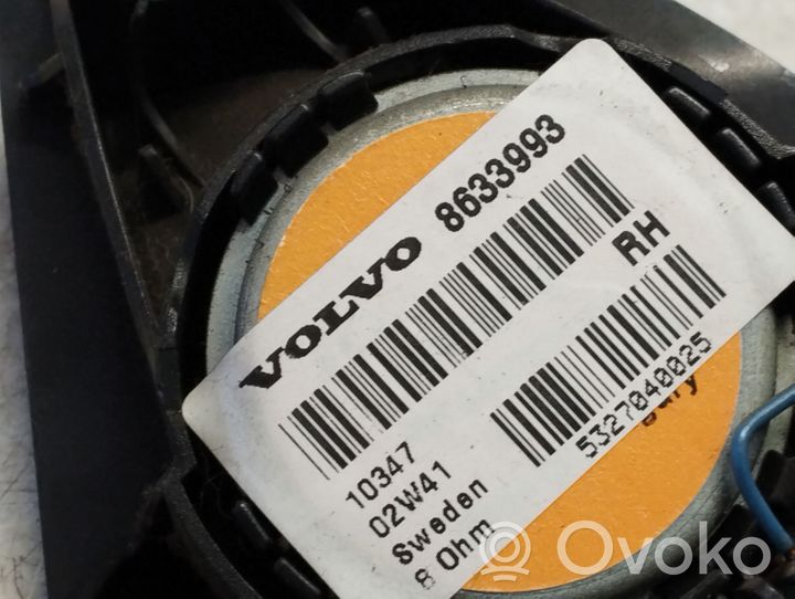 Volvo V70 Głośnik wysokotonowy drzwi tylnych 8633993