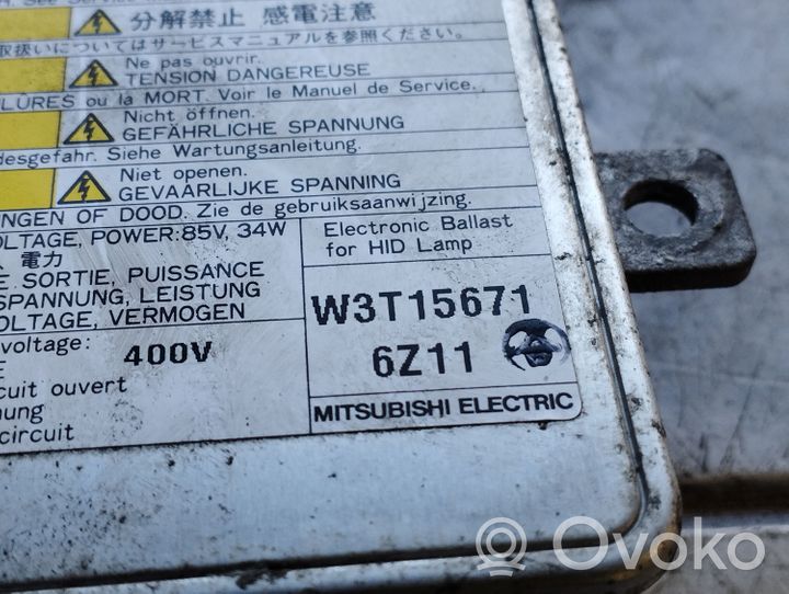 Mazda 5 Xenon-valojen ohjainlaite/moduuli W3T15671