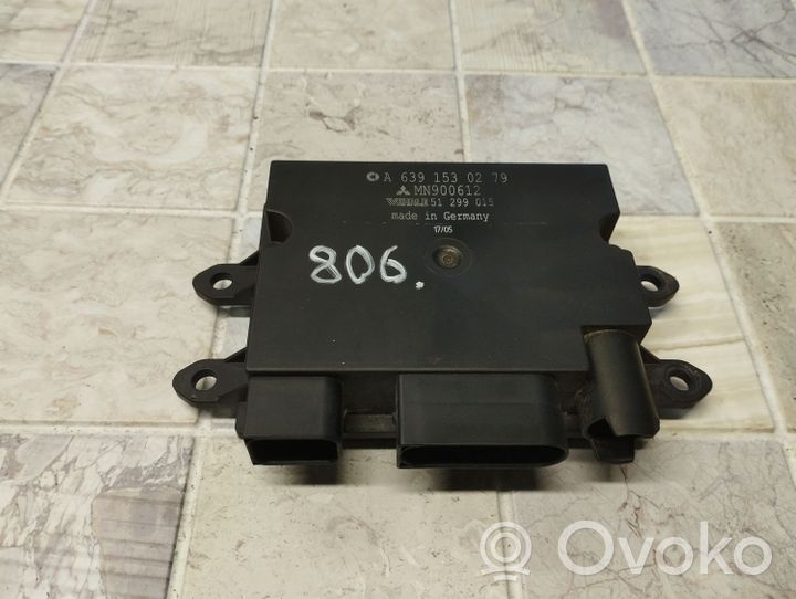 Mitsubishi Colt Przekaźnik / Modul układu ogrzewania wstępnego A6391530279