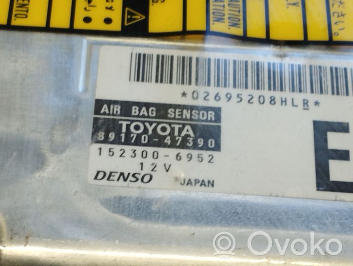 Toyota Prius (XW20) Centralina/modulo airbag 8917047390