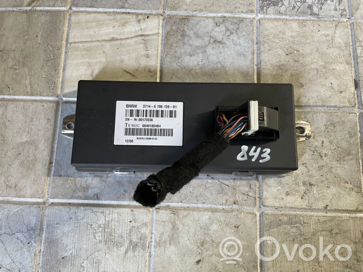 BMW X6 E71 Sterownik / Moduł zawieszenia pneumatycznego 3714678613901