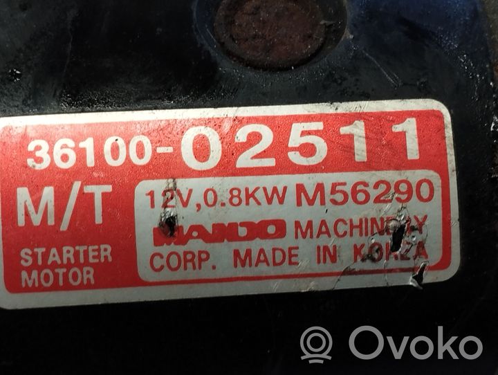 Hyundai Atos Prime Motor de arranque 3610002511