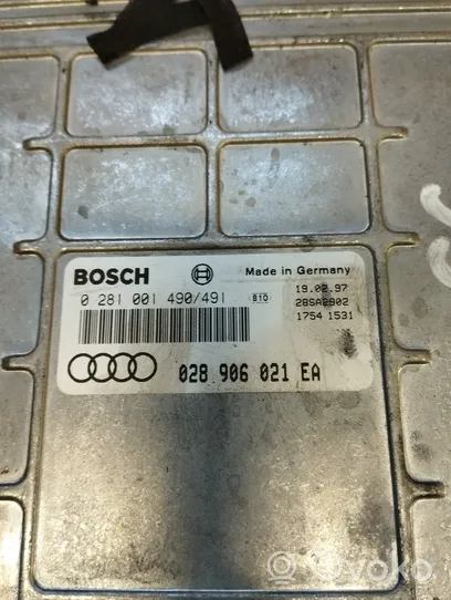 Audi A4 S4 B5 8D Moottorin ohjainlaite/moduuli 028906021EA